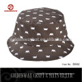 Professional Custom Printed Blue Bucket hat